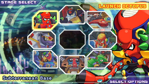 Mega Man Maverick Hunter X screenshot 3 for PSP